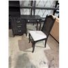 Image 1 : Desk and chair desk measures 42" x 18" x 29 1/2" tall