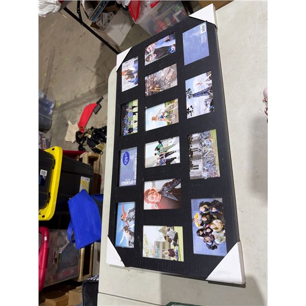 Frame fits 4" x 6" pictures