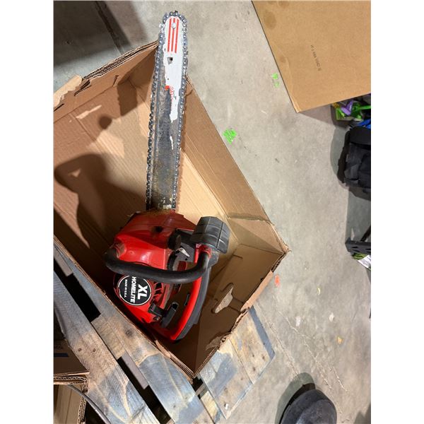 Homelite chainsaw