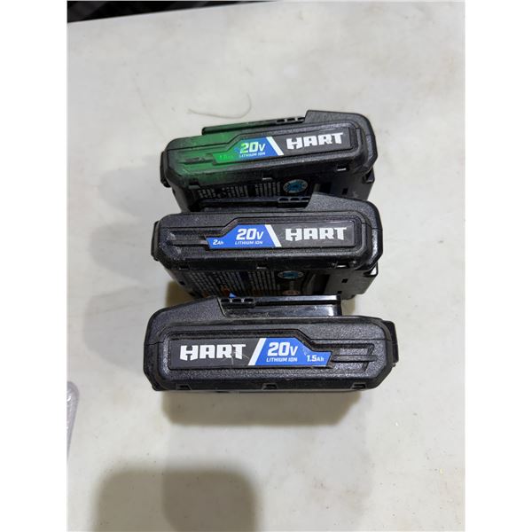 Hart batteries