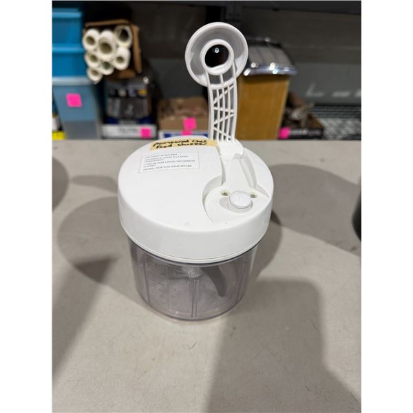 Pampered chef food shopper