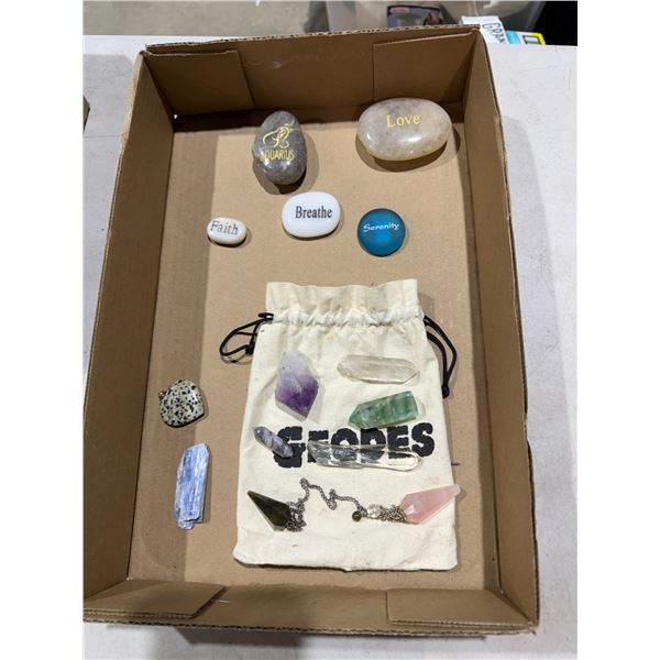 Assorted stones