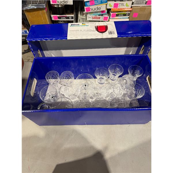 Crystal glasses