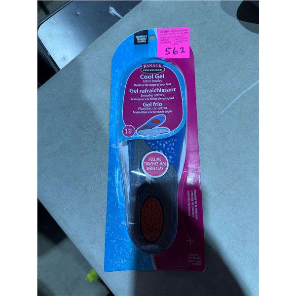 Women's cool gel active insoles