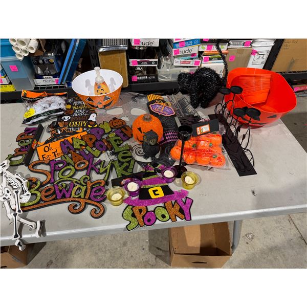 Halloween decor