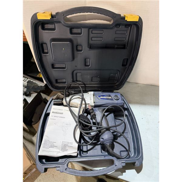 Mastercraft half inch impact wrench