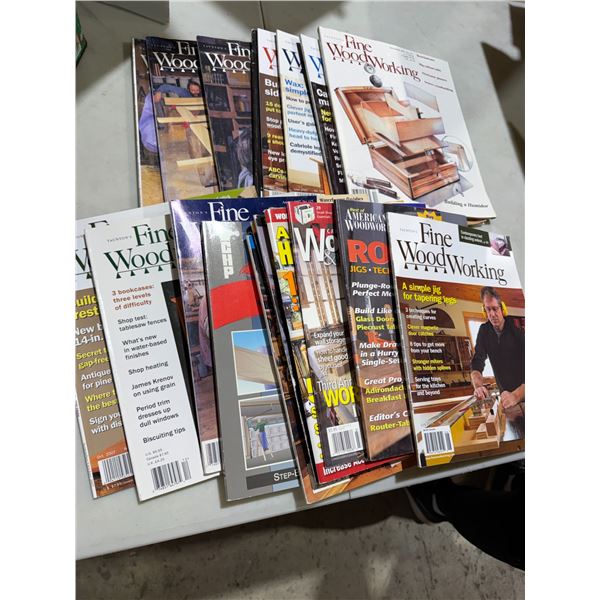 Fine Wood Working magazines