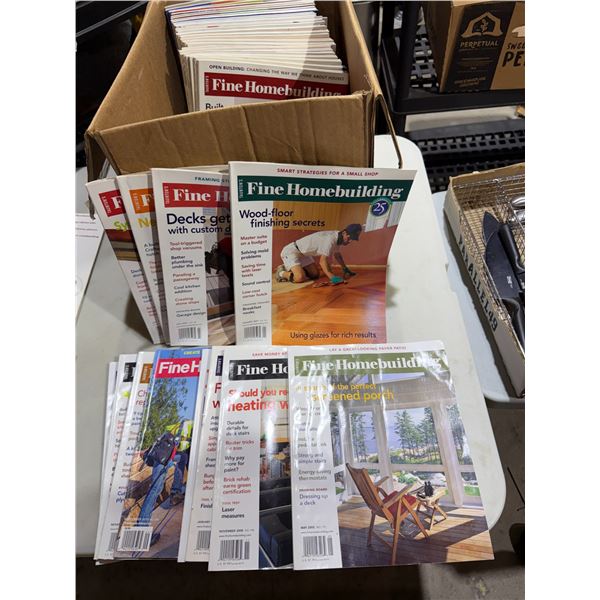Fine Home building magazines