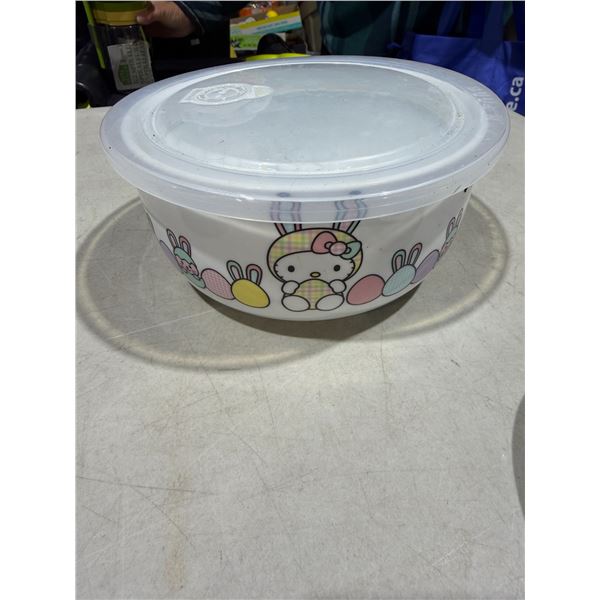 Hello Kitty, microwave bowl