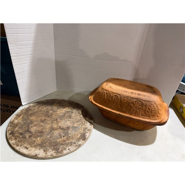 Clay bake and Stone