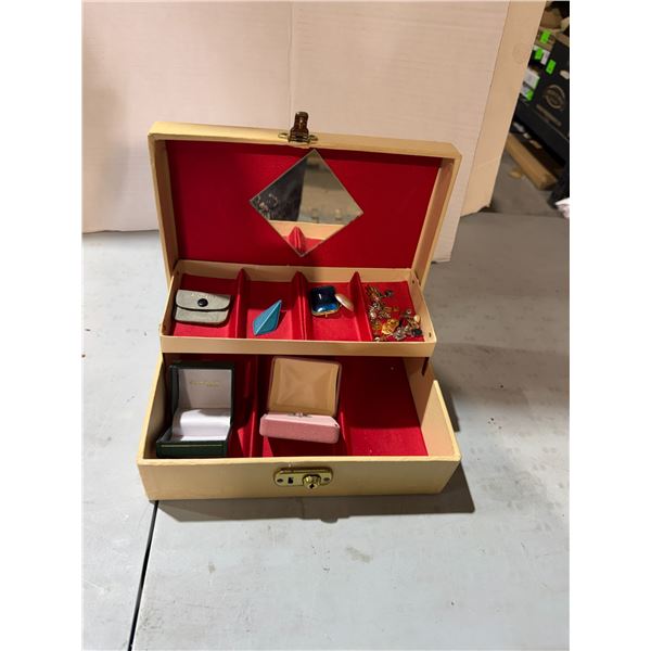 Jewelry box and contents