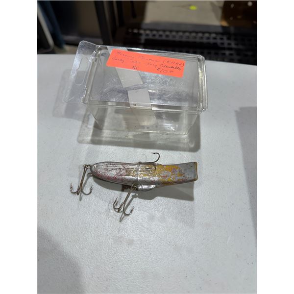 Mercury minnow early 50s fish hook