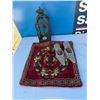 Image 1 : Decor, shoes, and pillow cushion and candle decor
