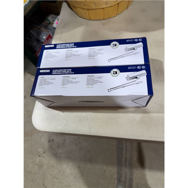 Number three fixed power door closers