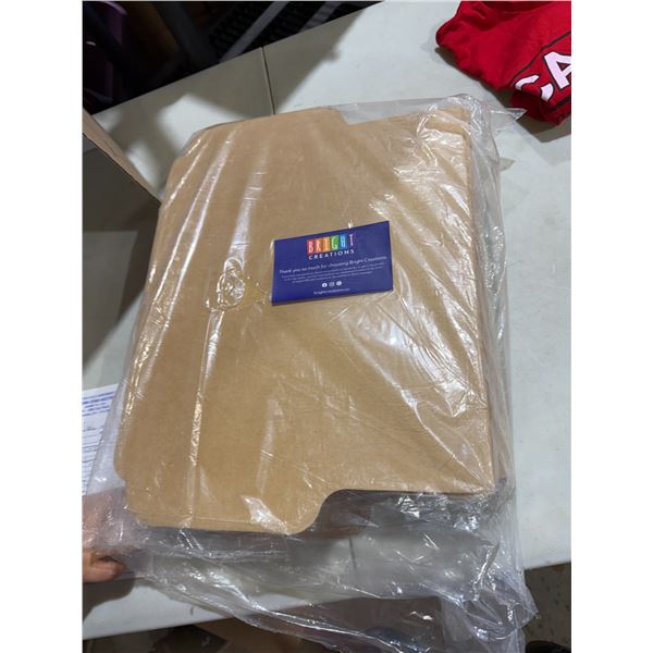 Dirt folding cardboard