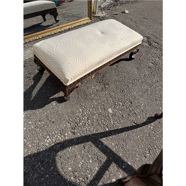 Foot Stool 34" x 15 1/2" by tenant is tall