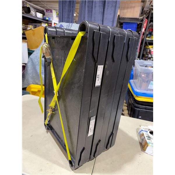Shelf unit legs are inside