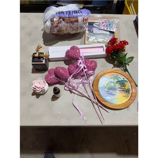 Home decor and crafting items