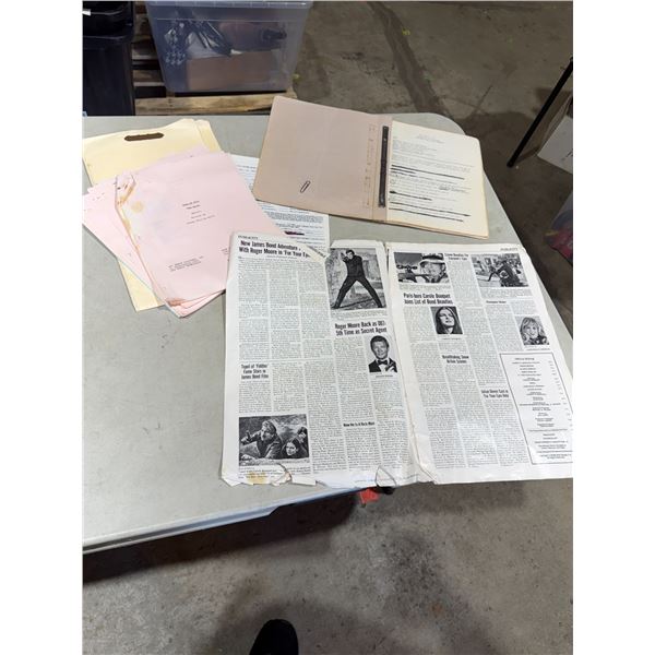 Movie, Scripts, etc.