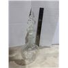 Image 1 : Vintage 14 inch ring neck decanter