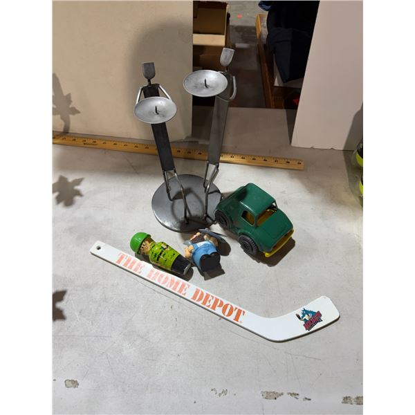 Candle Holder and toys