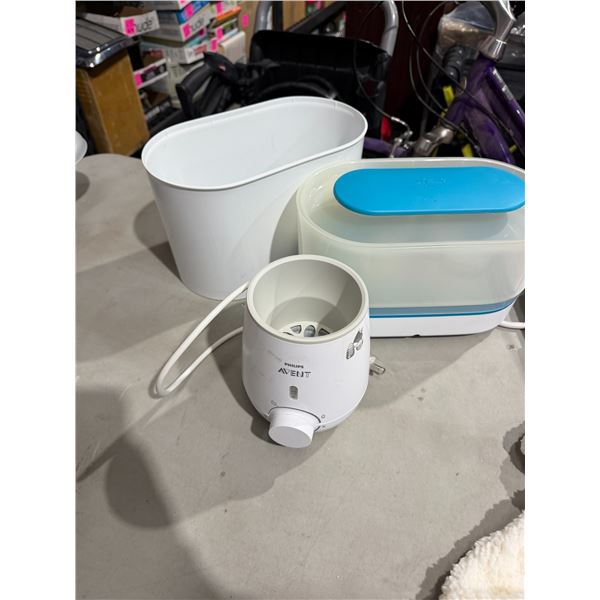 Bottle, warmer and cleaner