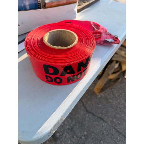 Danger do not enter ribbon
