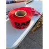 Image 1 : Danger do not enter ribbon
