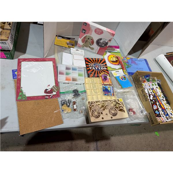 Crafting items