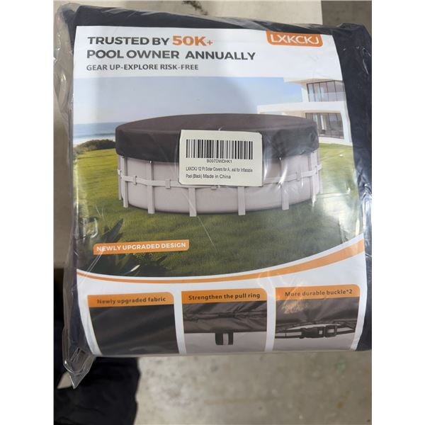 12 foot  cover for inflatable pool