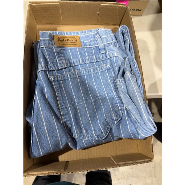 L. L. BEAN pants size not shown.