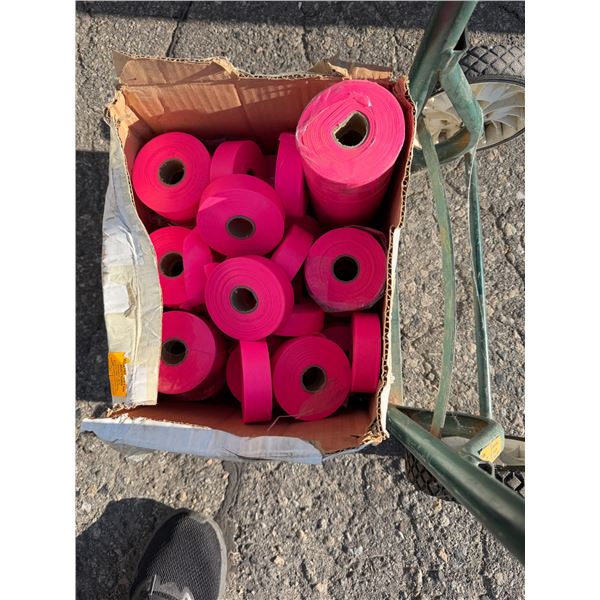 Pink fluorescent ribbon