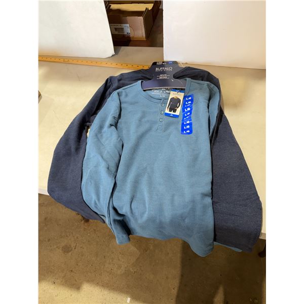 Two new buffalo shirts, size large
