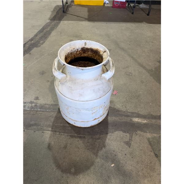 Milk can Grayt for planter