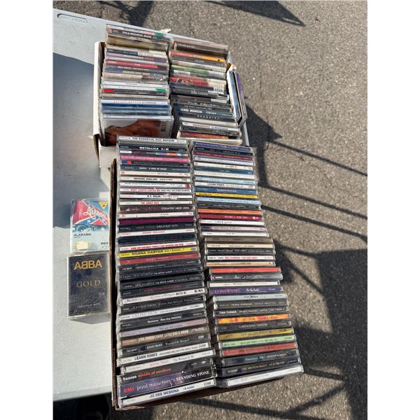 CDs and 2 cassettes