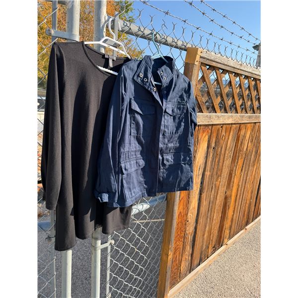 Shirt and jacket size extra small and small