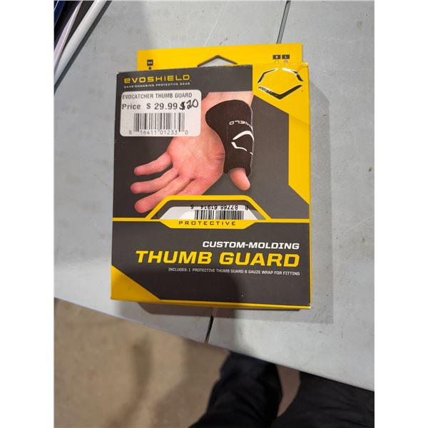 Evo catcher thumb guard size large