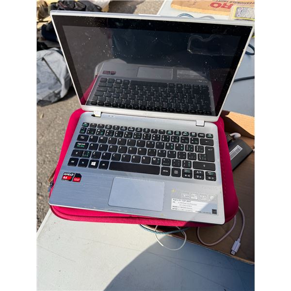 ASPIRE laptop with case