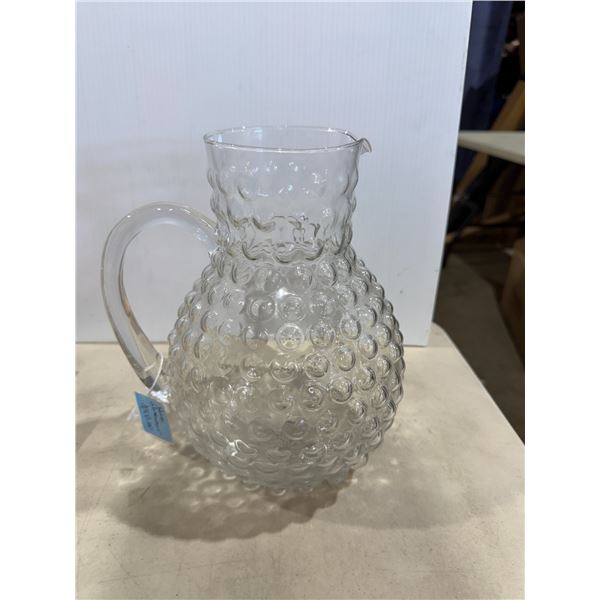 Glass pitcher
