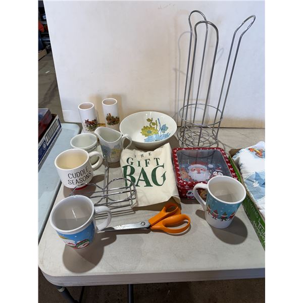 Mugs and other items