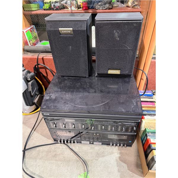 Sears stereo with Sony speakers