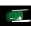 Image 1 : 5.75 ct Certified Brazilian Emerald gemstone ($5,250 Appraisal)