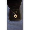 Image 1 : 24.0mm HEart cluster necklace