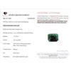 Image 3 : 11.37 ct Certified Brazilian Emerald gemstone ($10,347 Appraisal)