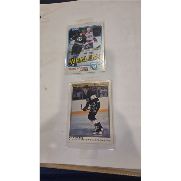 2x hockey cards