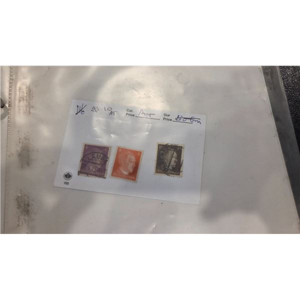 3x stamps