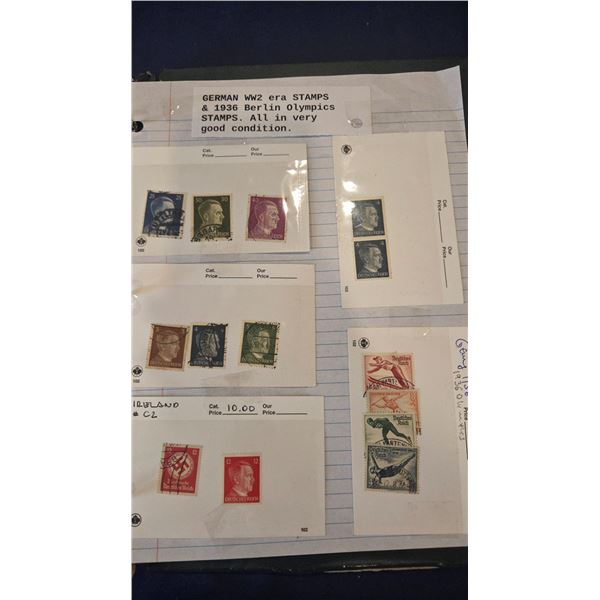 WW2 German stamps