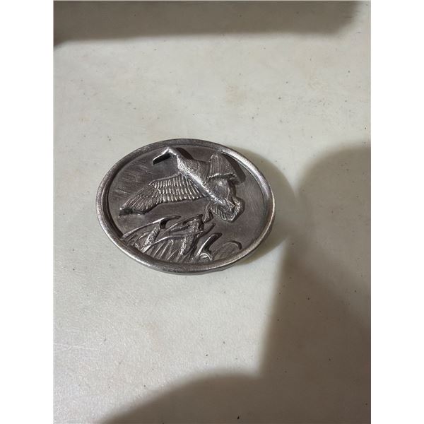 New belt buckle