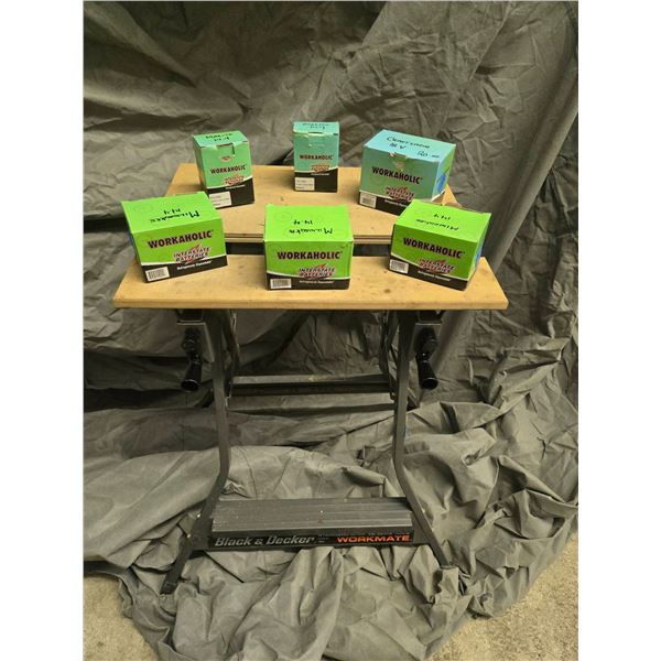 6 Workaholic Battery Packs and One Battery Charger
