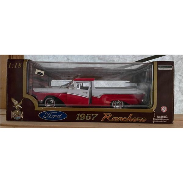 1:18 Scale Diecast 1957 Ford Ranchero by Road Legends